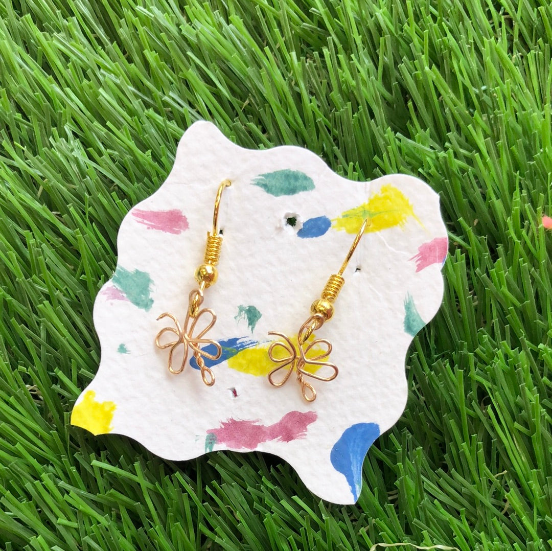 Small Butterfly Earrings by Beau Soleil