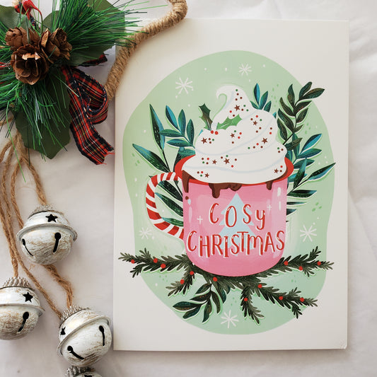 Christmas Hot Choc Card by Anna Cheng