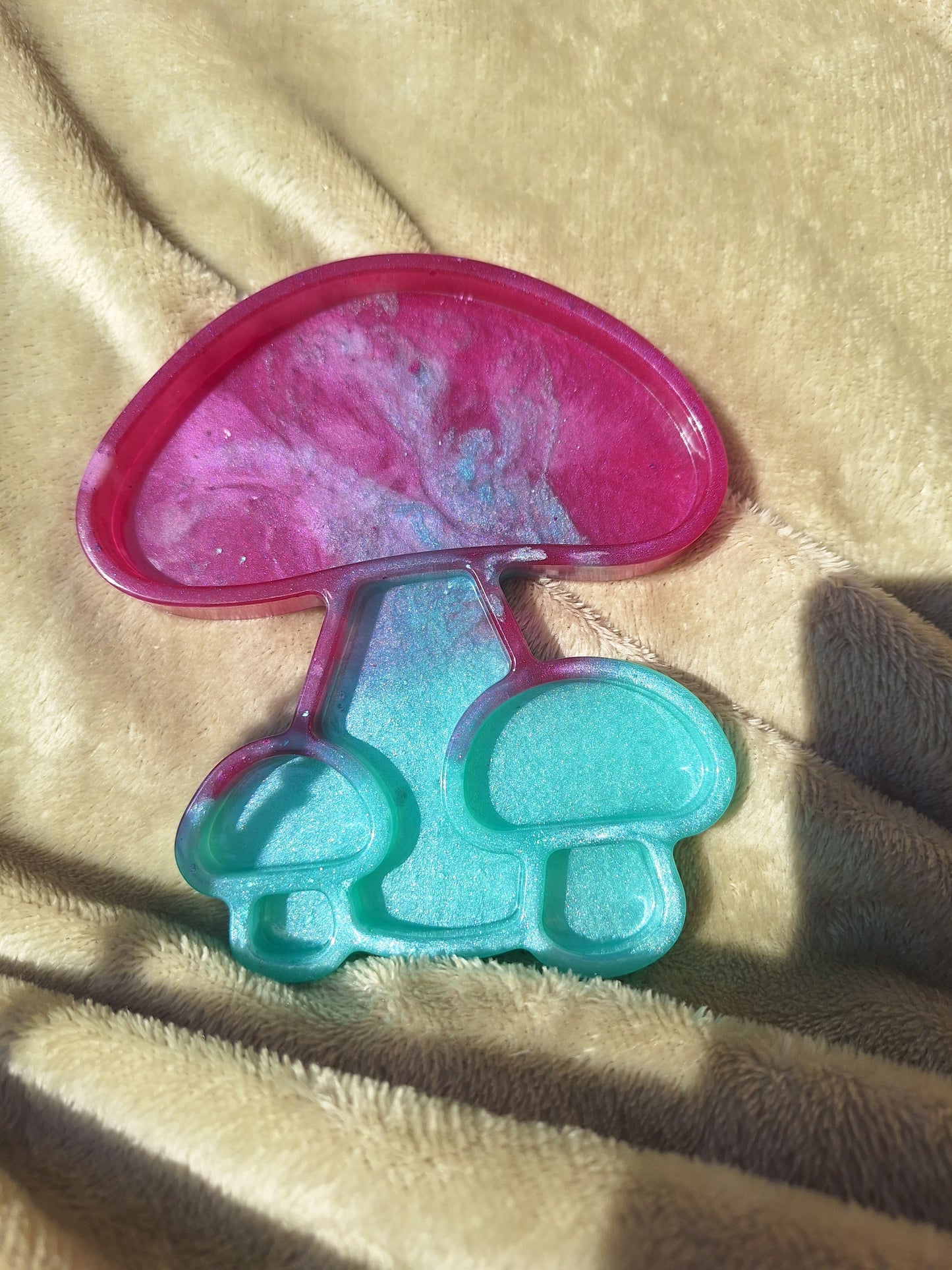 Mushroom Resin Trays by The Quirky Shroom