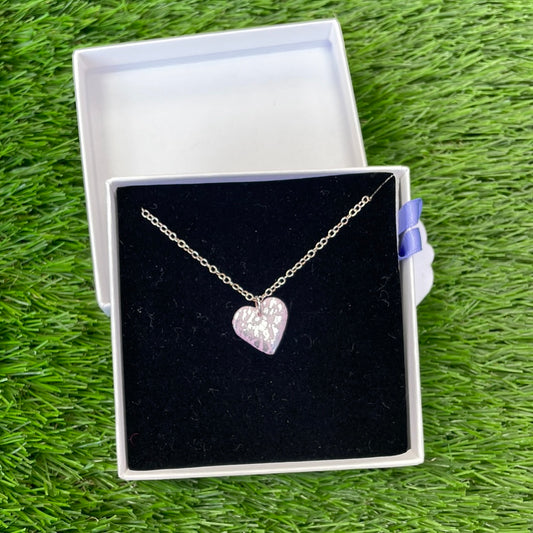Abby's Art Atelier Necklace - Pink Heart