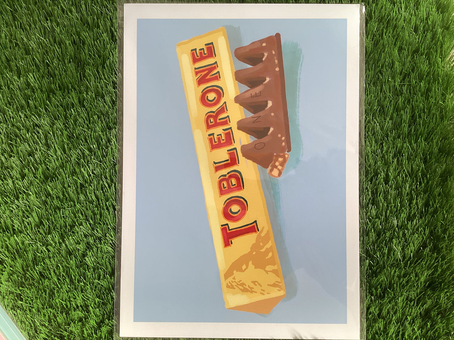 Natalie Cass Art A4 Print - Toblerone