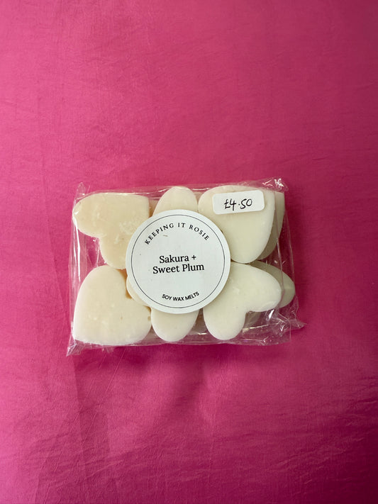Sakura & Sweet Plum wax melts by Keeping It Rosie