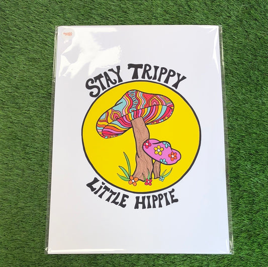 Sinead & Peggy A3 Print - Stay Trippy Little Hippie