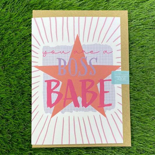 Debbie Lambert Designs Boss Babe Card