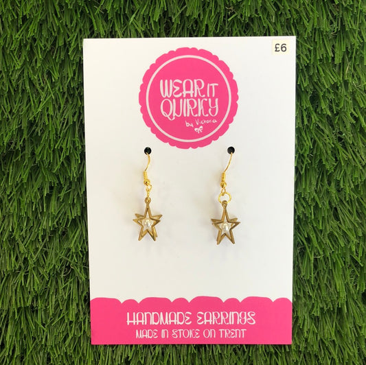 Wear It Quirky £6 Dangle Earrings - Stars