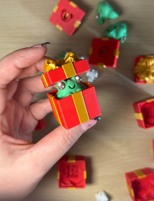 Gift Frog Clicker by Fidglets