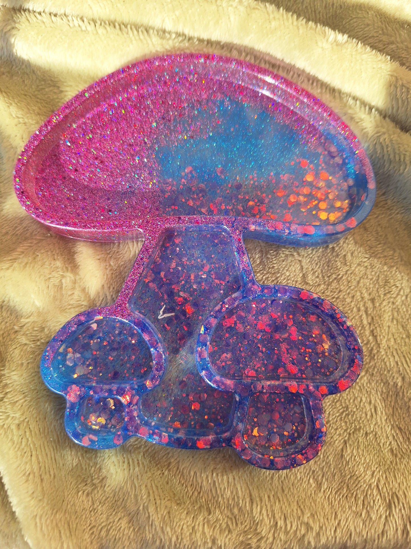 Mushroom Resin Trays by The Quirky Shroom