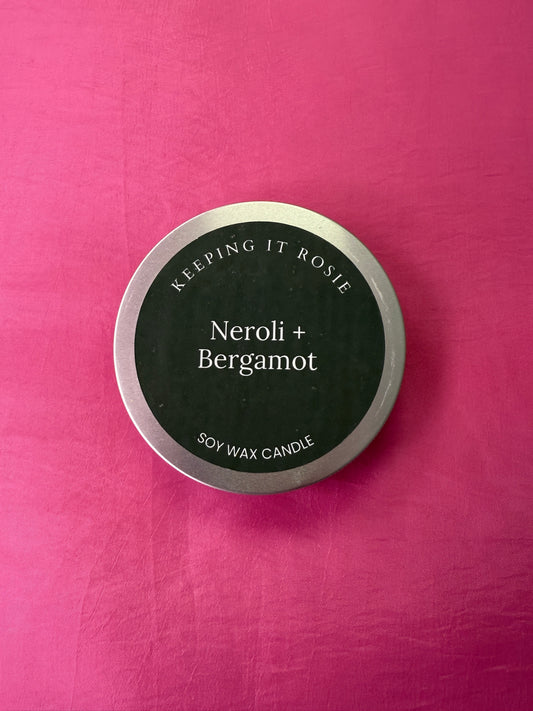 Neroli & Bergamot candle by Keeping It Rosie