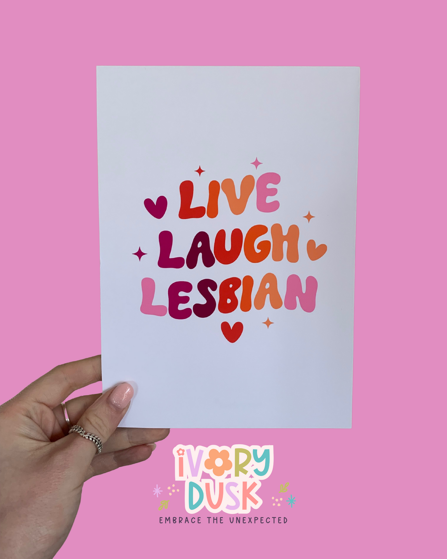 A5 prints by Ivory Dusk