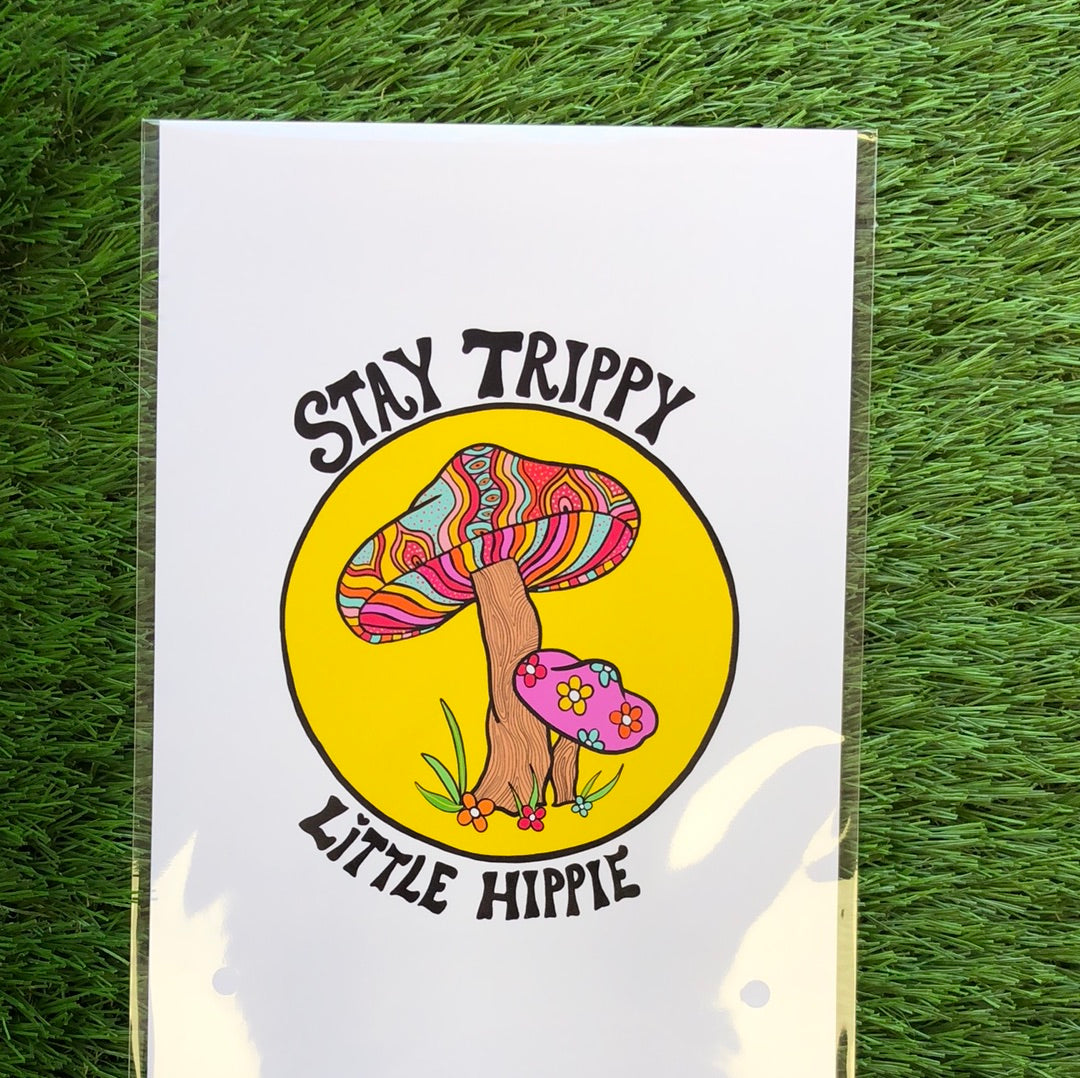 Sinead & Peggy A5 Print Stay Trippy Little Hippie