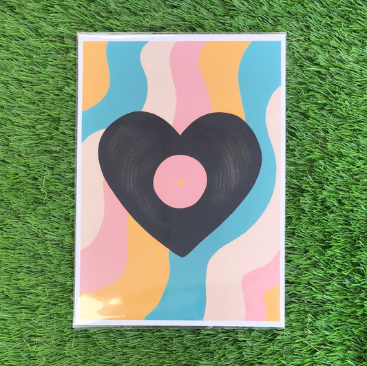 Sinead & Peggy A5 Heart Vinyl