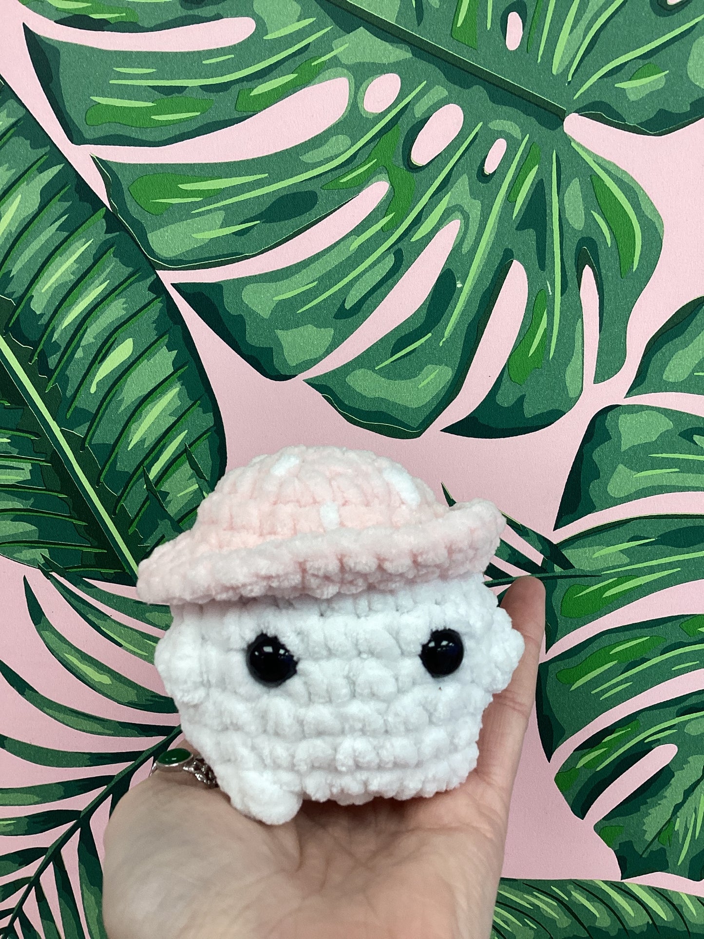 Crocheted Mushroom by Aurora Crochet