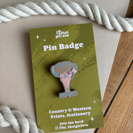 By that girl Eve - pin badge