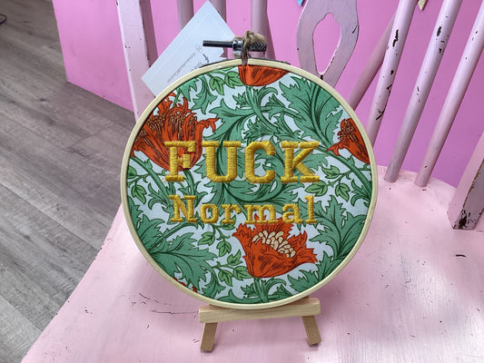 Fuck normal (green) by Toria Creates
