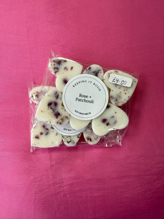 Rose & Patchouli wax melts by Keeping It Rosie