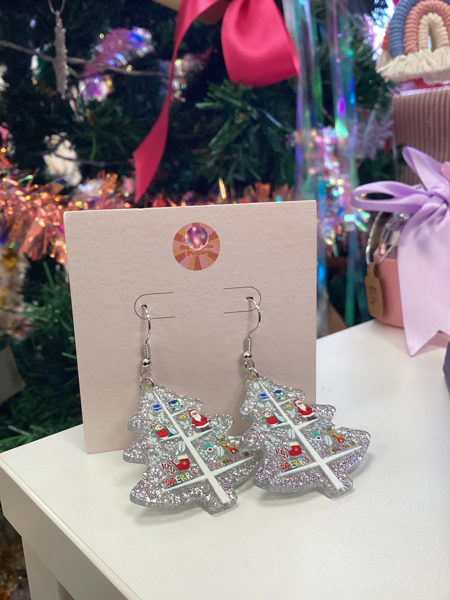 Christmas Earrings by The Campervan Crafter