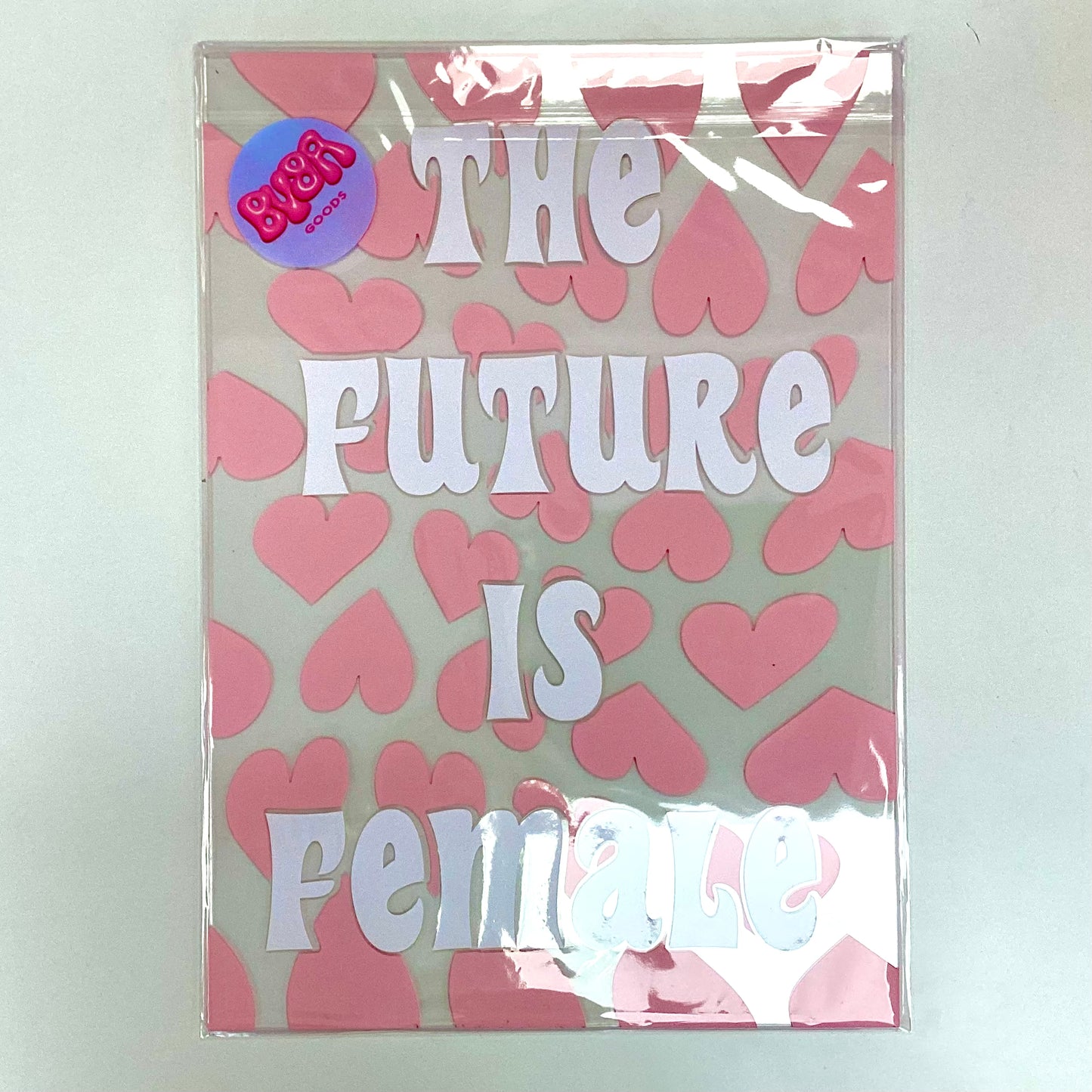 Buba Goods A4 Acrylic Plaque - The future is female