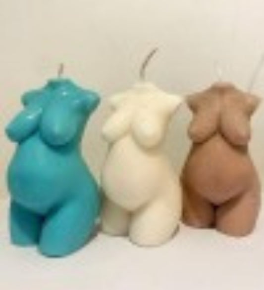 Athena Pregnant Mama body Candles by Seka Candles