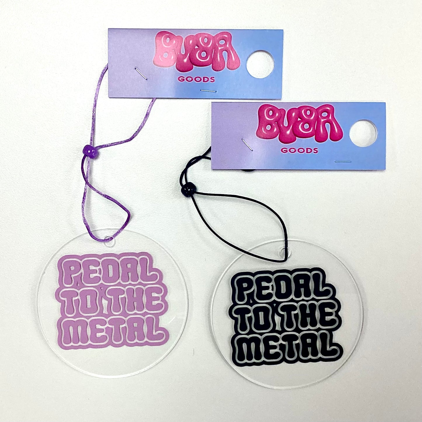 Buba Goods Rear View Mirror Charm - Pedal to the metal