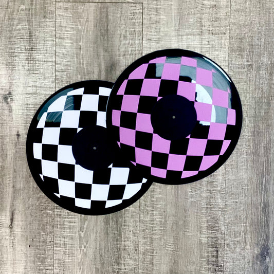 Buba Goods LP Record Wall Plaque - Checkerboard