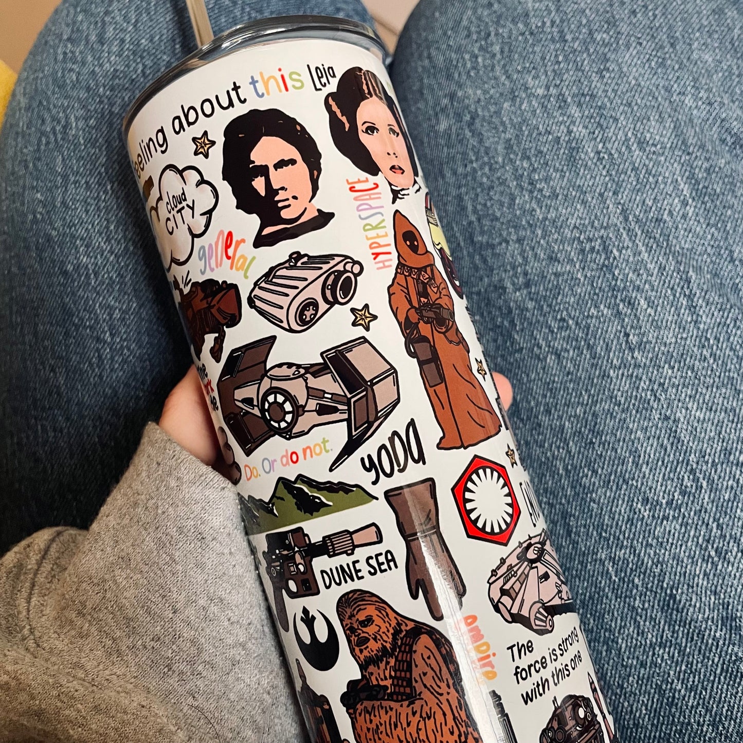 Tumbler bottles by Destiny May Design