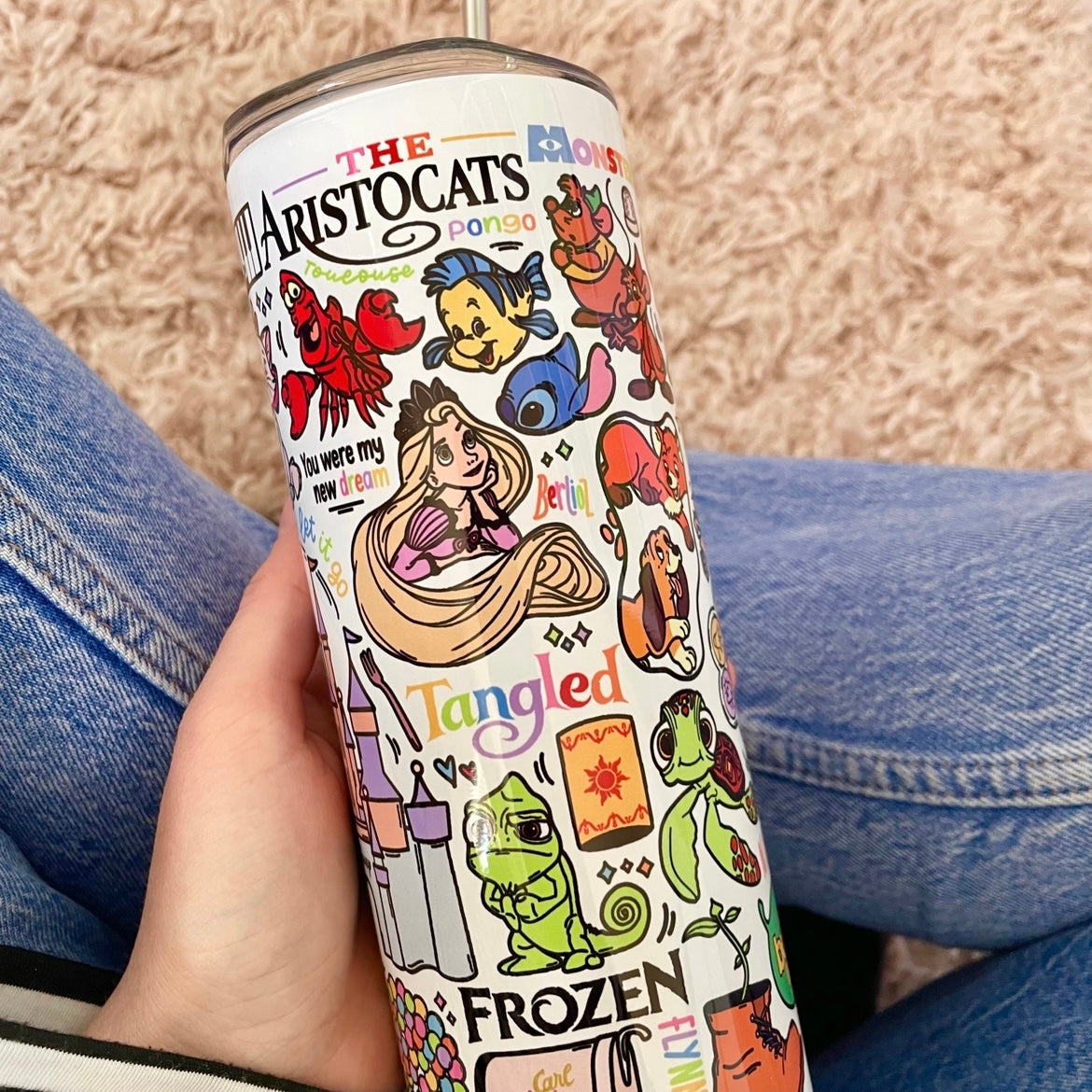Tumbler bottles by Destiny May Design