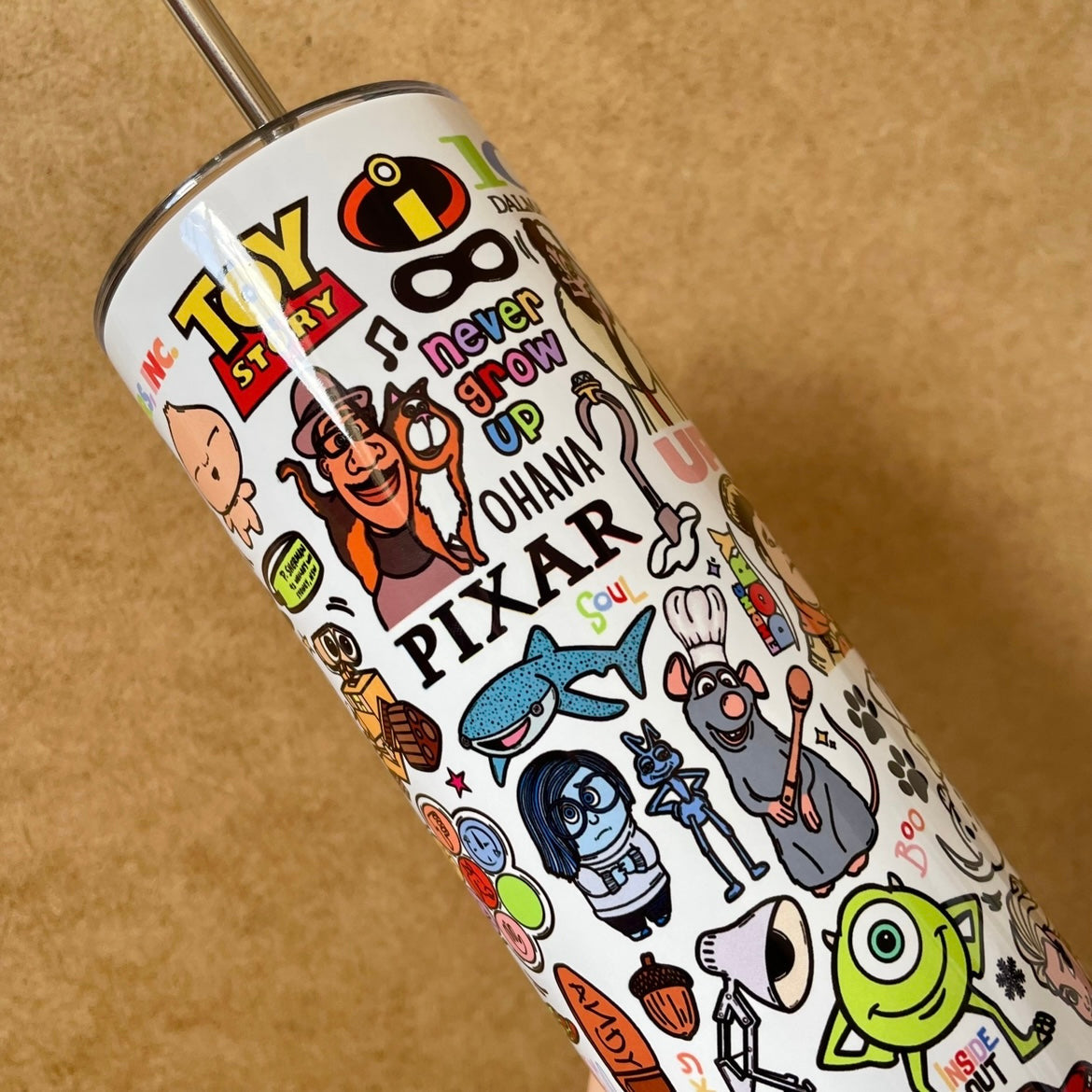 Tumbler bottles by Destiny May Design