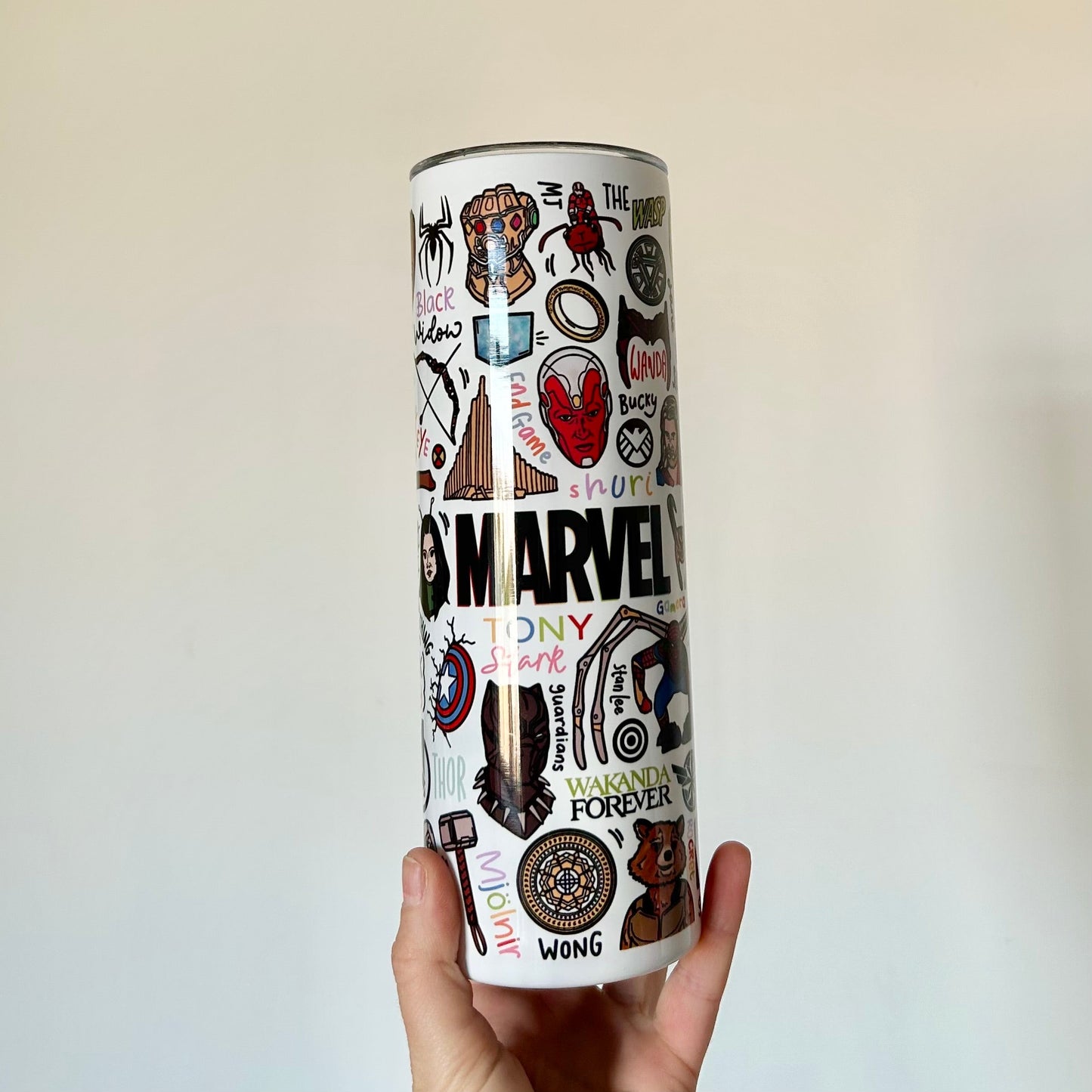 Tumbler bottles by Destiny May Design