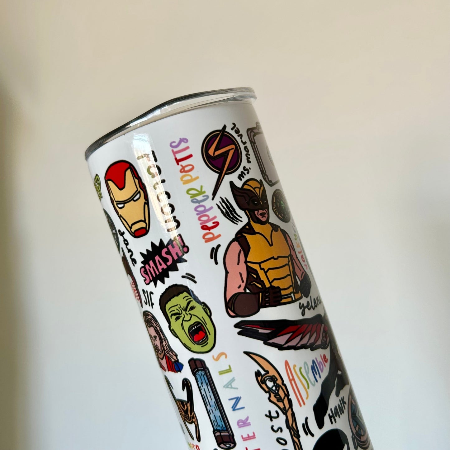 Tumbler bottles by Destiny May Design