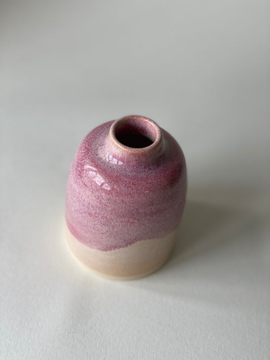 Blossom Cream Bud Vase - by Ceramics in the Annexe