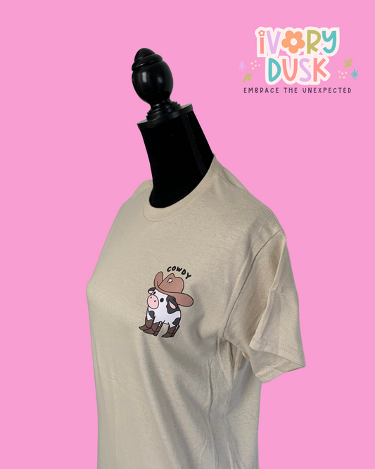 Cowdy t-shirt by Ivory Dusk
