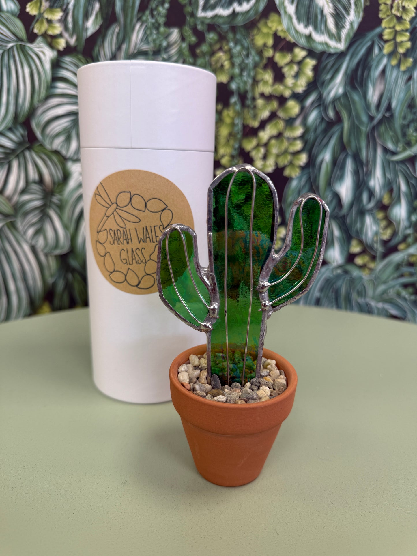 Cactus 8 by Sarah Wales Glass