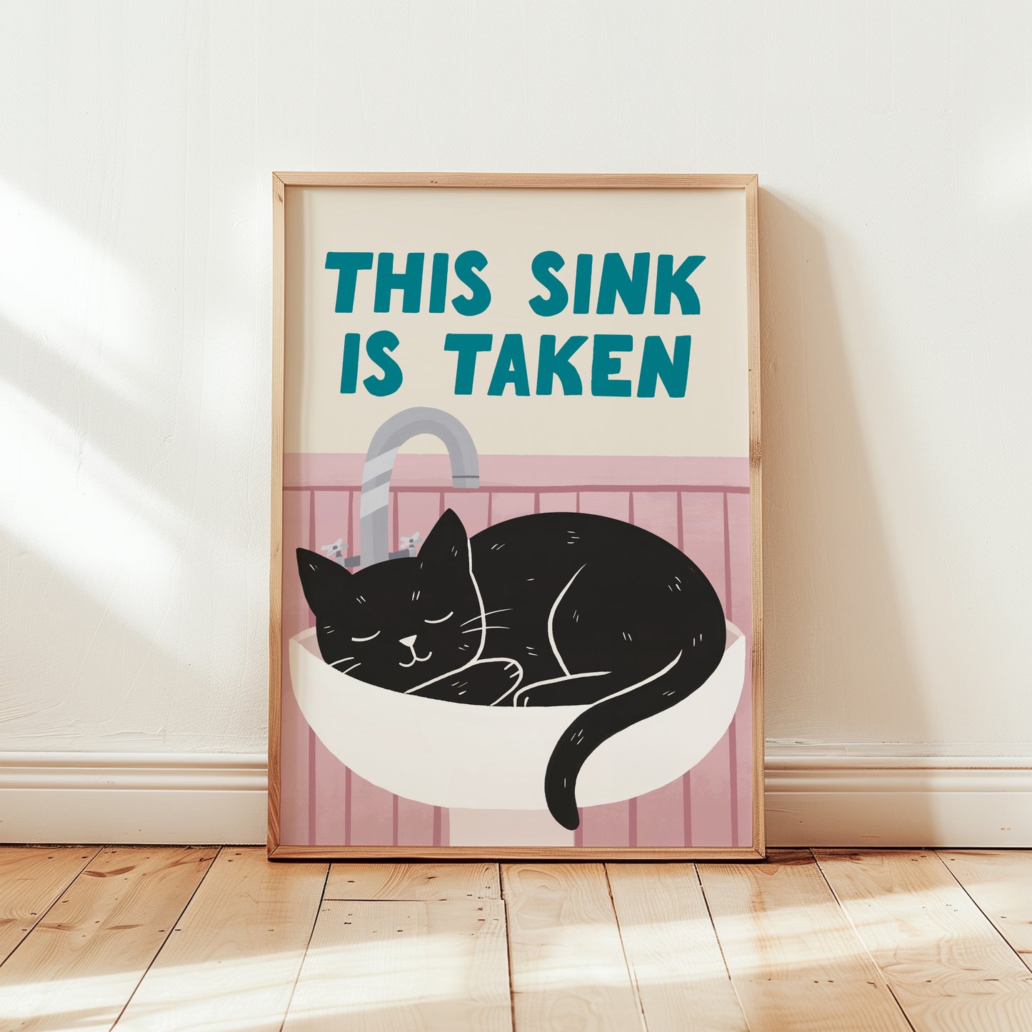 This Sink is Taken 5x7 inch Print by Designed by Leanne
