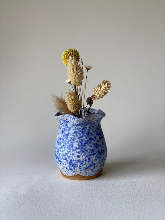 Cerulean Sky Mini Bud Vase - by Ceramics in the Annexe