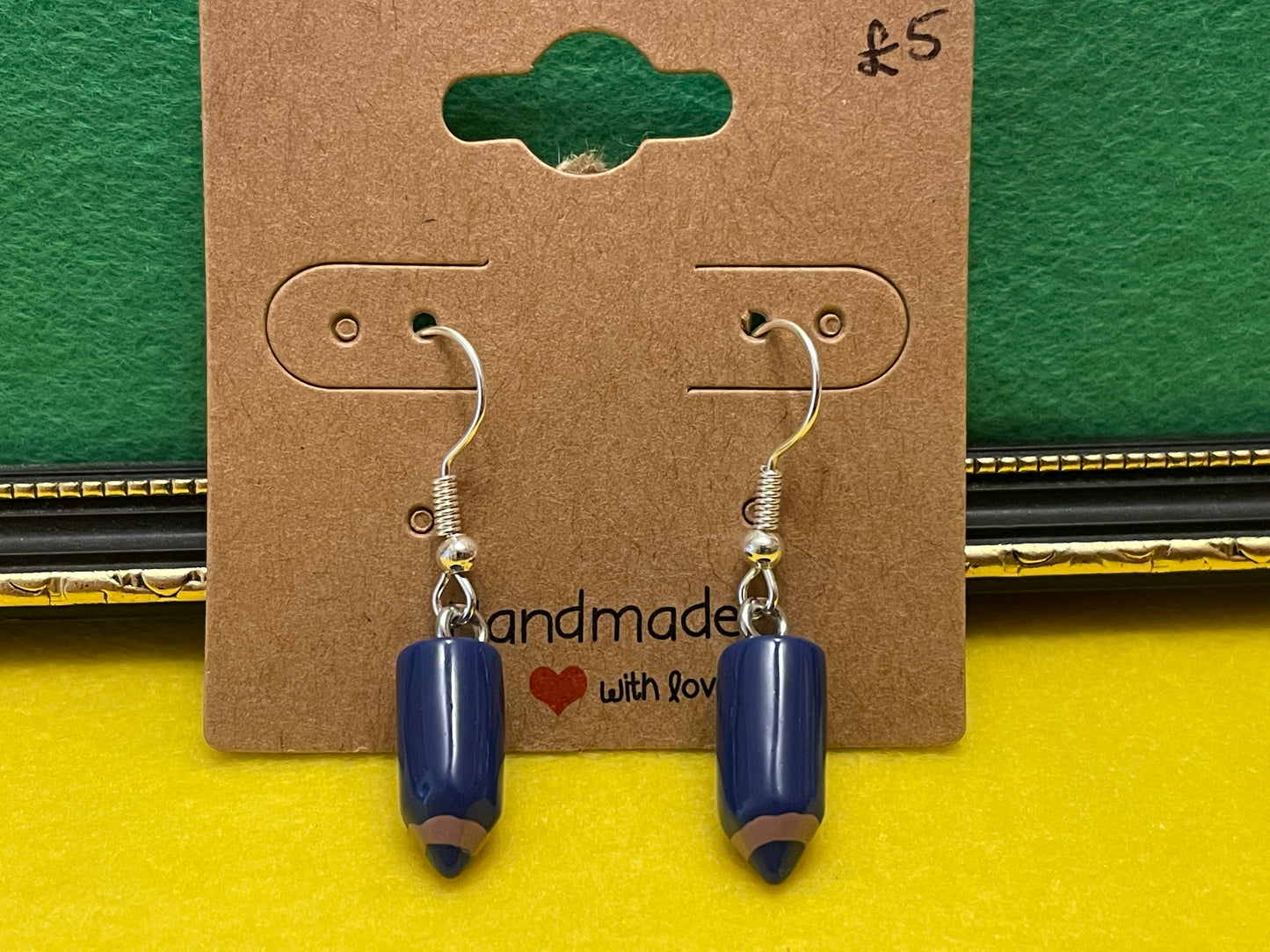 Pencil Earrings by Campervan Crafter