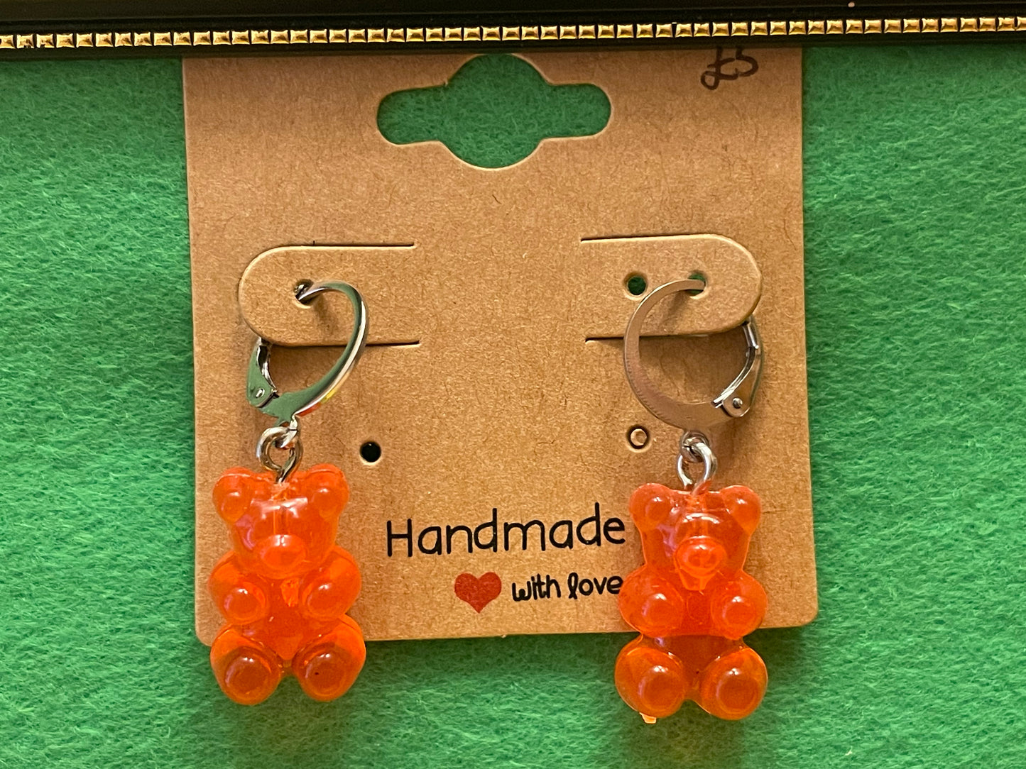 Gummy Bear Earrings by Campervan Crafter