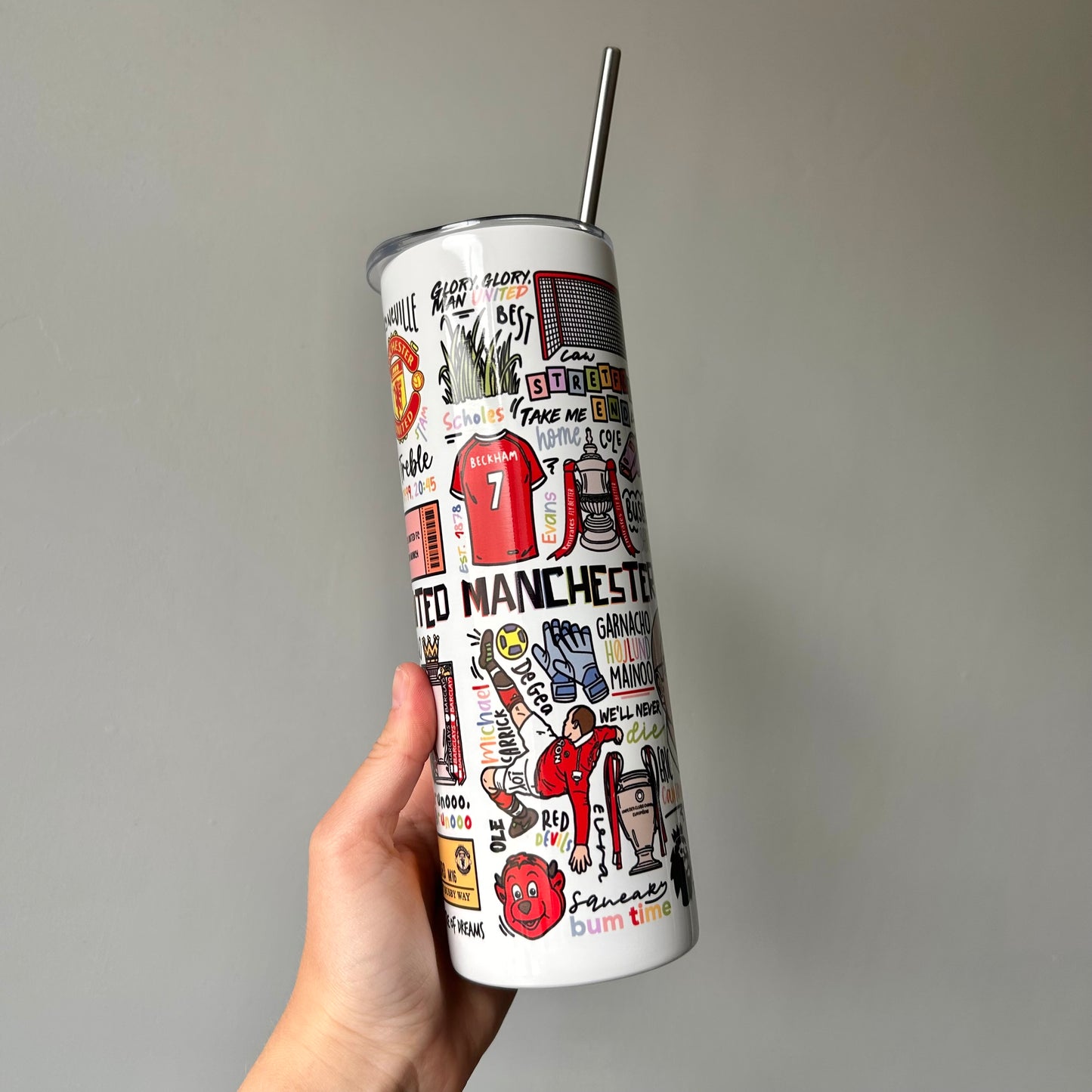 Tumbler bottles by Destiny May Design