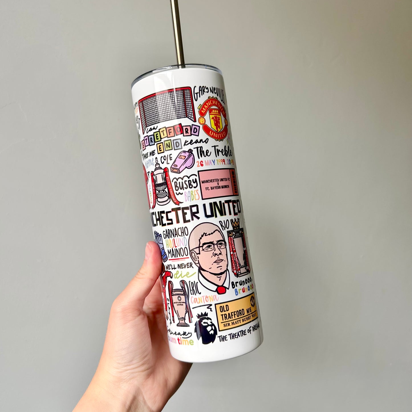 Tumbler bottles by Destiny May Design