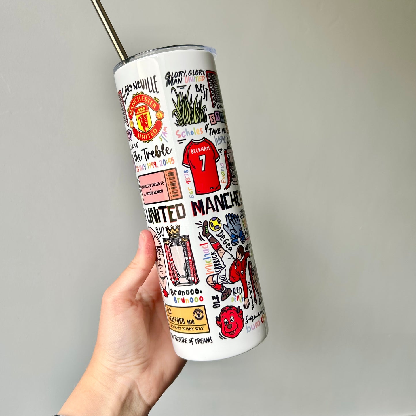 Tumbler bottles by Destiny May Design