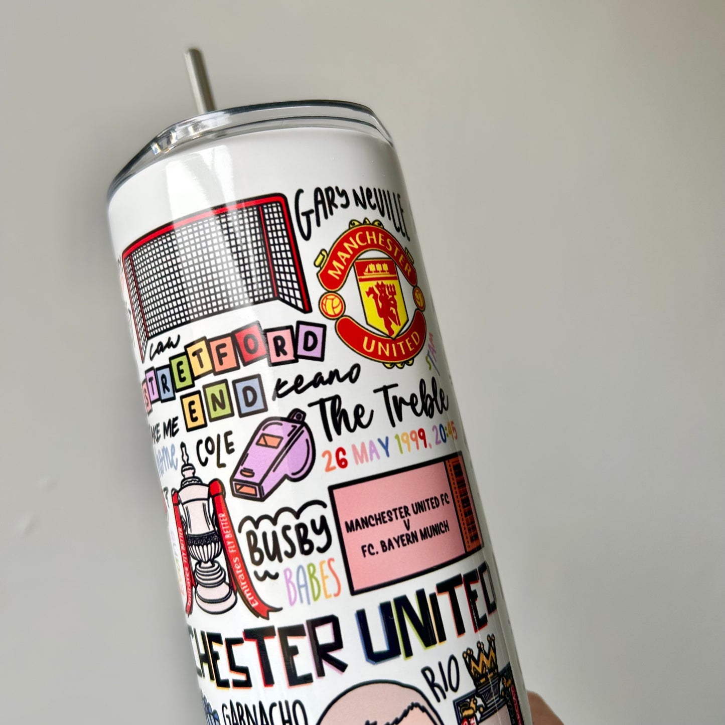 Tumbler bottles by Destiny May Design