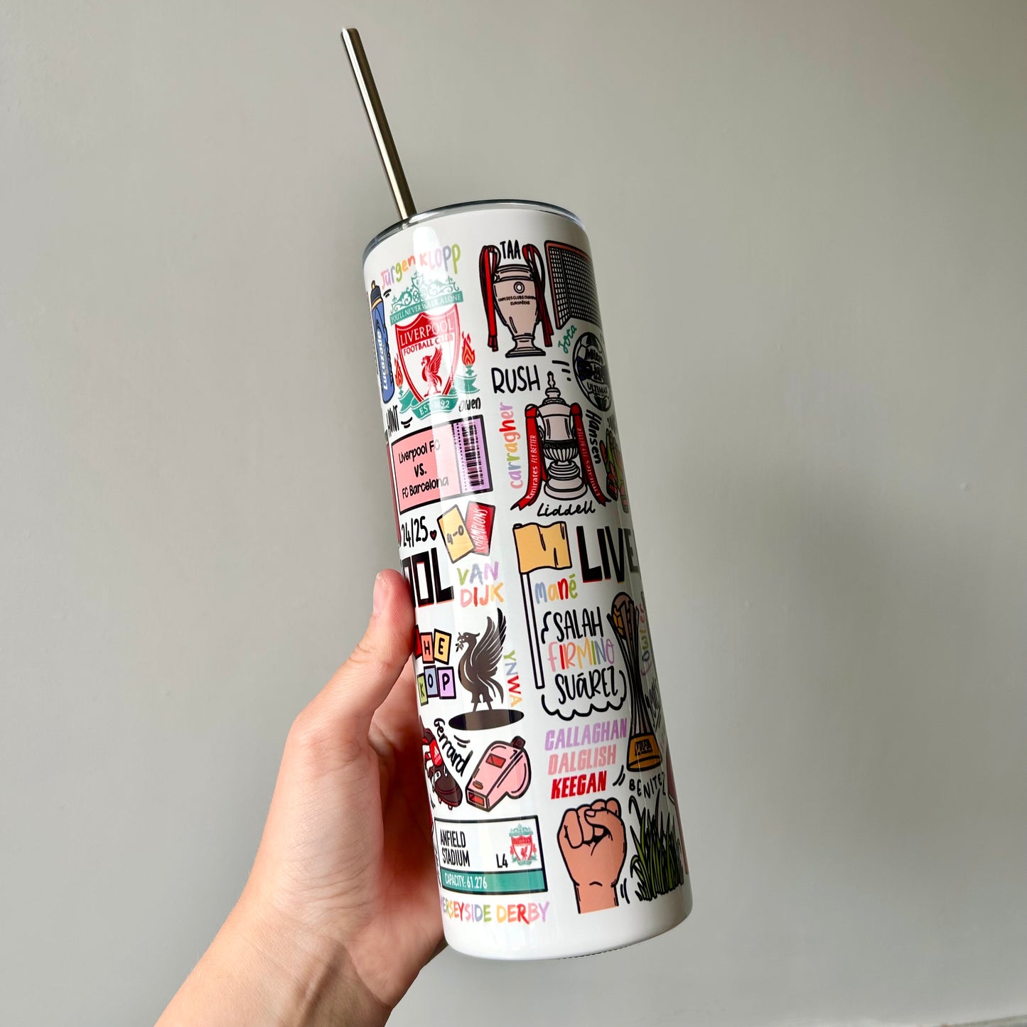 Tumbler bottles by Destiny May Design