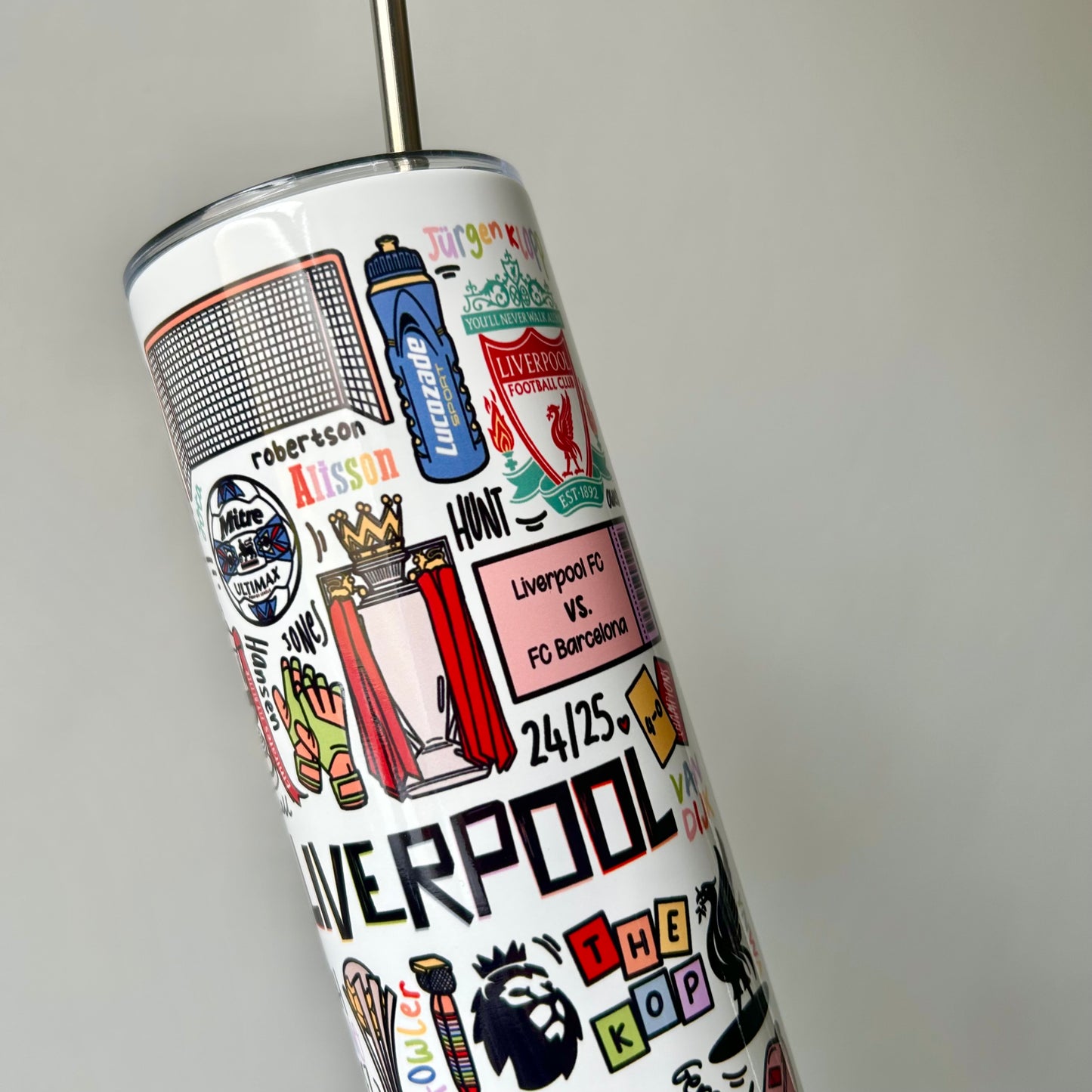 Tumbler bottles by Destiny May Design