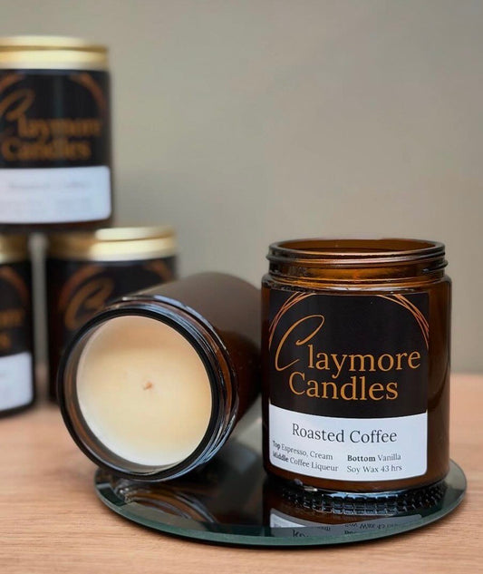 Roasted Coffee Candle by Claymore Candle. Co