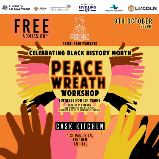 Peace Wreath Workshop for Black History Month