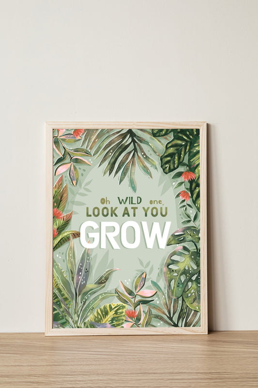 A4 Print - Look At You Grow by Anna Cheng